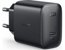 AUKEY PA-F1S Swift mobilný telefón charger Black 1xUSB C Power Delivery 3.0 20W 3A