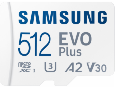 Paměťová karta Samsung micro SDXC EVO Plus 512GB + SD adaptér