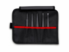 KNIPEX Plastic Tweezers Set ESD 5 pieces