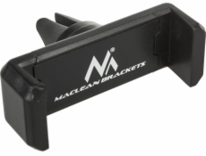 Maclean car phone holder univerzálna pre ventiláciu gril min/max spacing: 54 / 87mm materiál: ABS MC-321