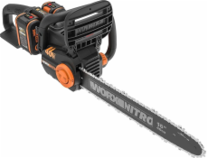 WORX WG385E chainsaw 40 cm 2x 20V 4 0Ah Black  Orange