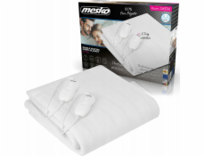 Mesko MS 7420 electric blanket Electric bed warmer 2x 60 W White  Polyester
