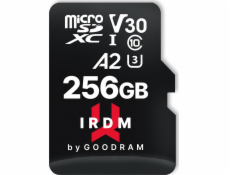 GOODRAM IRDM microSDXC     256GB V30 UHS-I U3 + adapter