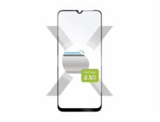 Tvrzené sklo FIXED pro Samsung  A22 5G, lepení přes celý displej, černé
