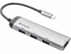 USB-C Multiport-Hub 4xUSB 3.2, USB-Hub