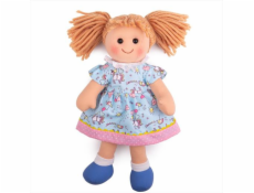 Panenka Bigjigs Toys látková Olivia 34 cm