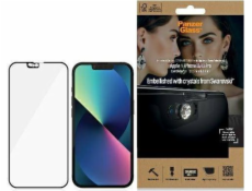 PanzerGlass E2E Microfracture iPhone 13/13 Pre 6.1 CamSlider Swarovsky Case Friendly AntiBacterial black/black 2751