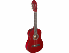 Stagg C405 M RED, klasická kytara 1/4, červená