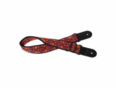 Stagg SWO HOOTMIX RED, kytarový popruh, červený