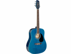 Stagg SA20D 3/4 BLUE, akustická kytara 3/4 typu Dreadnought