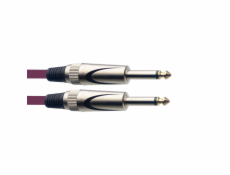 Stagg SGC6DL CPP, kabel JACK/JACK, 6 m, fialový