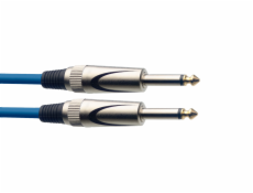 Stagg SGC3DL CBL, kabel JACK/JACK, 3 m, modrý