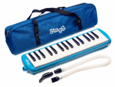 Stagg MELOSTA32 BL, klávesová harmonika, modrá
