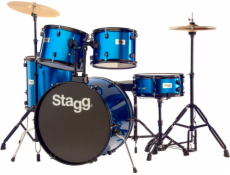 Stagg TIM122B BL kompletní bicí sada, modrá Stagg TIM122B BL kompletní bicí sada, modrá