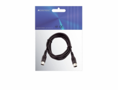 Kabel DC-30 2x 8-pólový DIN samec, 3 m