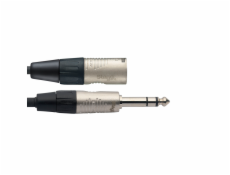 Stagg NAC3PSXMR, propojovací kabel XLR zástrčka - Jack 6,3 mm stereo zástrčka