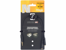 Stagg NYA010/PS2MJSR, audio redukce, délka 0,1 m