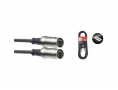 Stagg SMD2, kabel midi DIN/DIN, 2m