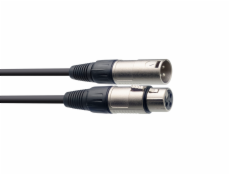 Stagg SMC3, mikrofonní kabel XLR/XLR, 3m