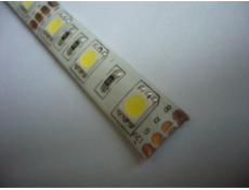 LED páska SMD5050, studená bílá, 12V, 1m, IP54, 60 LED/m