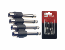 Stagg AC-PMCFH, redukce RCA samice - jack 1/4 