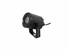 Eurolite LED spot 3W, 6000K, 6, černý, bodový reflektor