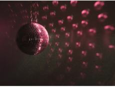 Set zrcadlová koule 30 cm