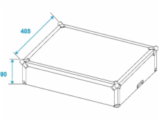 CD Case Profi, černý