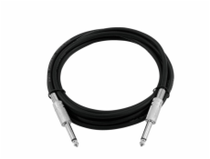 Kabel KC-30 2x Jack 6,3 mono 3 m, černý