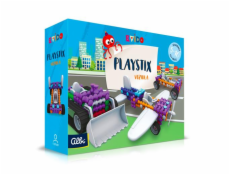 Hra Albi Kvído - Stavebnice Playstix - vozidla 146 dílků 