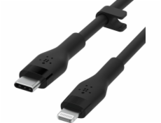 Belkin Flex Lightning/USB-C 15W 2m, mfi, 15W, black CAA009bt2MBK