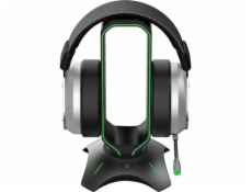 Herní hub a stojan Yenkee YHB 3003 Tower, 2x USB, podsvícený, černý