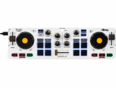 Hercules DJControl Control MIX Bluetooth Pour Smartphone et tablettes ( Andoid e 2 kanály Black White Yellow