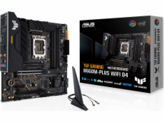 Asus TUF GAMING B660-PLUS WIFI D4 90MB1930-M0EAY0 ASUS TUF GAMING B660-PLUS WIFI D4 / B660 / LGA1700 / 4x DDR4 / M.2 / HDMI / DP / Wi-Fi / mATX