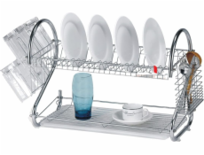 Dish drying rack 38 cm MR-1025-38 silver Maestro