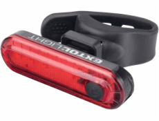 Světlo červené na kolo 30lm, USB nabíjení EXTOL LIGHT