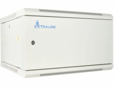 Extralink 19  6U 600x450 ASP Grey wall-mounted rack