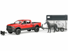 RAM 2500 Power Wagon mit Pferdeanhänger, Modellfahrzeug