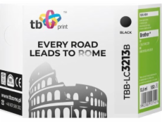 TB tlačový atrament pre Brother DCP-J722DW čierny TBB-LC3213B 100% úplne nový-TBB-LC3213B