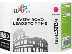 TB tlačový atrament pre Brother DCP-J722DW purpurová TBB-LC3213M 100% úplne nový-TBB-LC3213M