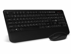 CONNECT IT Combo bezdrátová černá klávesnice + myš, CZ + SK layout