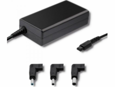 Qoltec 51758 power adapter/inverter Indoor 65 W Black