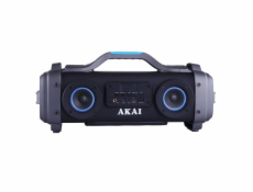 Reproduktor AKAI, ABTS-SH01 - Bluetooth, USB, AUX IN, equalizér, karaoke funkce se vstupem na mikrofon, tweeter, subwoofer, vestavěná baterie 4400mAh lithium