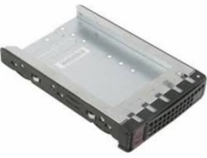 Supermicro MCP-220-93801-0B drive bay panel Black Brushed steel