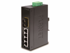 PLANET ISW-511TS15 network switch Unmanaged L2 Fast Ethernet (10/100) Blue