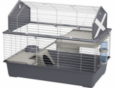Klietka pre hlodavce BARN 100 šedá FERPLAST 96x57x73cm