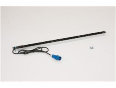 Rozvodný panel Triton vertikální 24x zásuvka podle ČSN, max 16A, 3x2,5mm, 2m kabel + zástrčka 16A IEC 60309 varistorová 