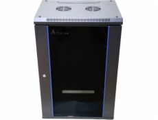 Extralink 19 18U 600x600 mm wall-mounting cabinet Black