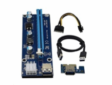 C-TECH riser karta RC-PCIEX-01C pro těžbu kryptoměn