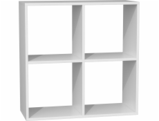 Topeshop MALAX 2X2 BIEL living room bookcase